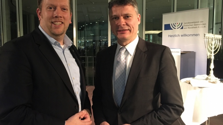 Marco Schmitz MdL, Dr. Jörg Geerlings MdL