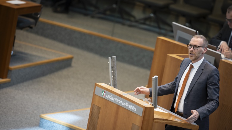 Jan Heinisch im Plenum