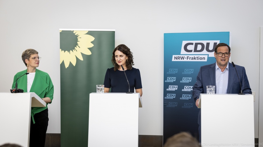 Gemeinsame PK mit Thorsten Schick (CDU) und Wibke Brems (Grünen) zur Vorstellung der neuen unabhängigen Polizeibeauftragten