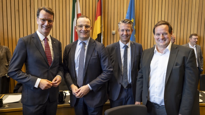 Fraktionssitzung mit Jens Spahn CDU-Landtagsfraktion NRW